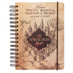 Cuaderno a5 tapa forrada erik harry