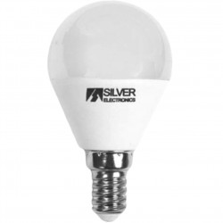 Bombilla led silver electronic esferica decorativa