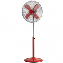 Ventilador pie nvr vpm40 r 40cm 50w 3