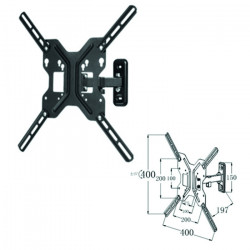 Soporte articulado pared phoenix tv monitor