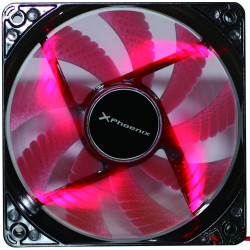 Ventilador auxiliar phoenix phcoolerfan12led 12cm 3