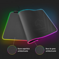 Alfombrilla ordenador gaming phoenix mylus 90cm