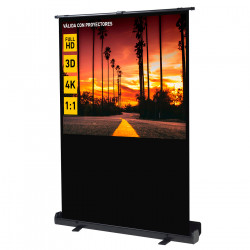 Pantalla manual portatil suelo videoproyector phoenix