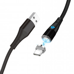 Cable carga rapida magnetico usb tipo