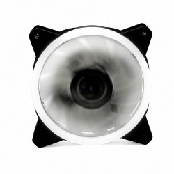 Ventilador ordenador doble led blanco phoenix