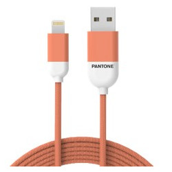 Cable nylon pantone lightning a usb