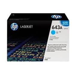 Toner hp 643a q5951a cian 10000