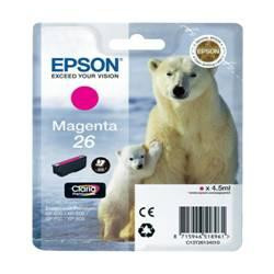 Cartucho tinta epson t261340 magenta photo
