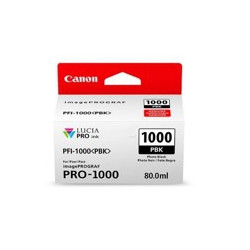 Cartucho canon pfi 1000 pbk foto negro