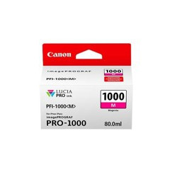 Cartucho canon pfi 1000 m magenta pro 1000