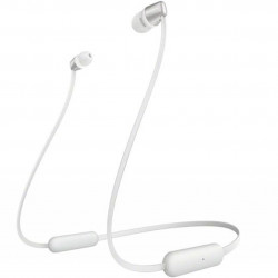 Auriculares sony wic310w blanco inalambricos microfono