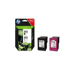 Multipack hp x4d37ae nº302 negro y