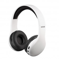 Auriculares inalambricos denver bth 240white bluetooth blanco