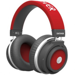 Auriculares inalambricos denver bth 250 bluetooth rojo