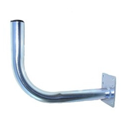 Soporte antena fijo 40x15 placa115x90x3mm para