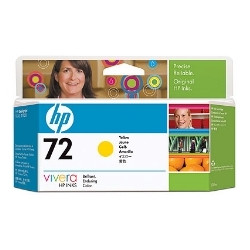 Cartucho tinta hp 72 c9373a amarillo