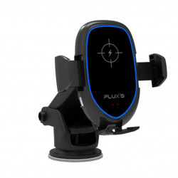 Cargador inalambrico flux s canes coche autoajustable