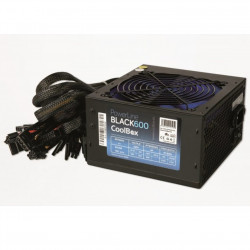 Fuente alimentacion coolbox powerline black 600 600w