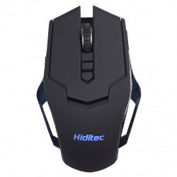 Mouse raton hiditec gaming inox 3500dpi