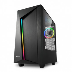 Caja atx sharkoon rev100 2xusb30 rgb
