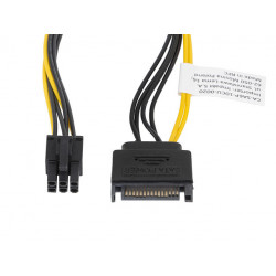 Cable alimentacion lanberg sata macho pci