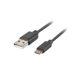 Cable usb lanberg 20 macho micro