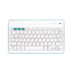 Teclado inalambrico kb silver ht blanco