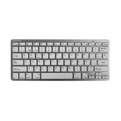 Teclado inalambrico silver ht colors blanco