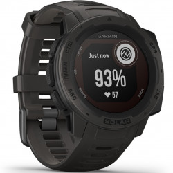Reloj smartwatch garmin instinct solar grafito