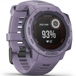 Reloj smartwatch garmin instinct solar orquidea