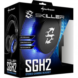Auriculares gaming sharkoon skiller sgh2 negro