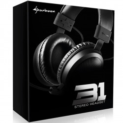 Auriculares gaming sharkoon b1 negro microfono