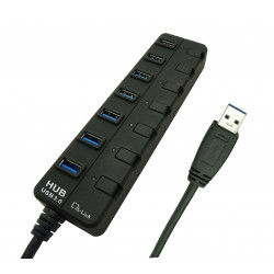Hub l link 7 puertos usb 30