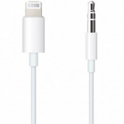 Cable apple lightning a audio 35mm