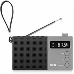 Radio despertador spc jetty max negro