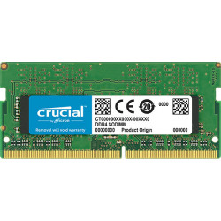 Memoria ddr4 16gb crucial sodimm 3200