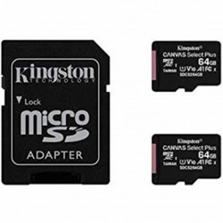 Tarjeta memoria micro sdxc 64gb kingston