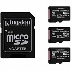 Tarjeta memoria micro sdxc 64gb kingston