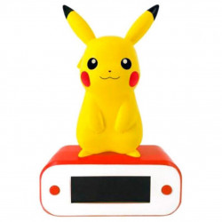 Lampara led reloj despertador teknofun madcow