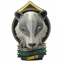Blason hufflepuff figura resina 21 cm