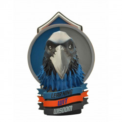 Blason ravenclaw figura resina 21 cm
