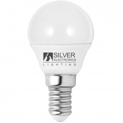 Bombilla led silver electronic eco esferica