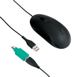 Raton targus usb negro 3 botones