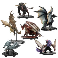 Set 6 figuras capcom monster hunter