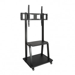 Soporte suelo con ruedas tooq fs20100m b