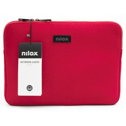 Funda nilox portatil 133pulgadas rojo