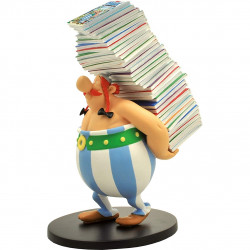 Figura plastoy asterix y obelix obelix