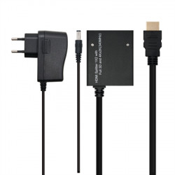 Cable hdmi splitter nanocable alimentacion