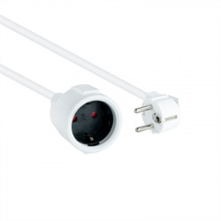 Cable alimentacion schuko nanocable 3m macho hembra