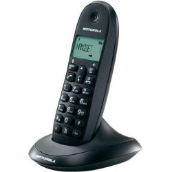 Telefono motorola c1001lb wireless inalambrico negro